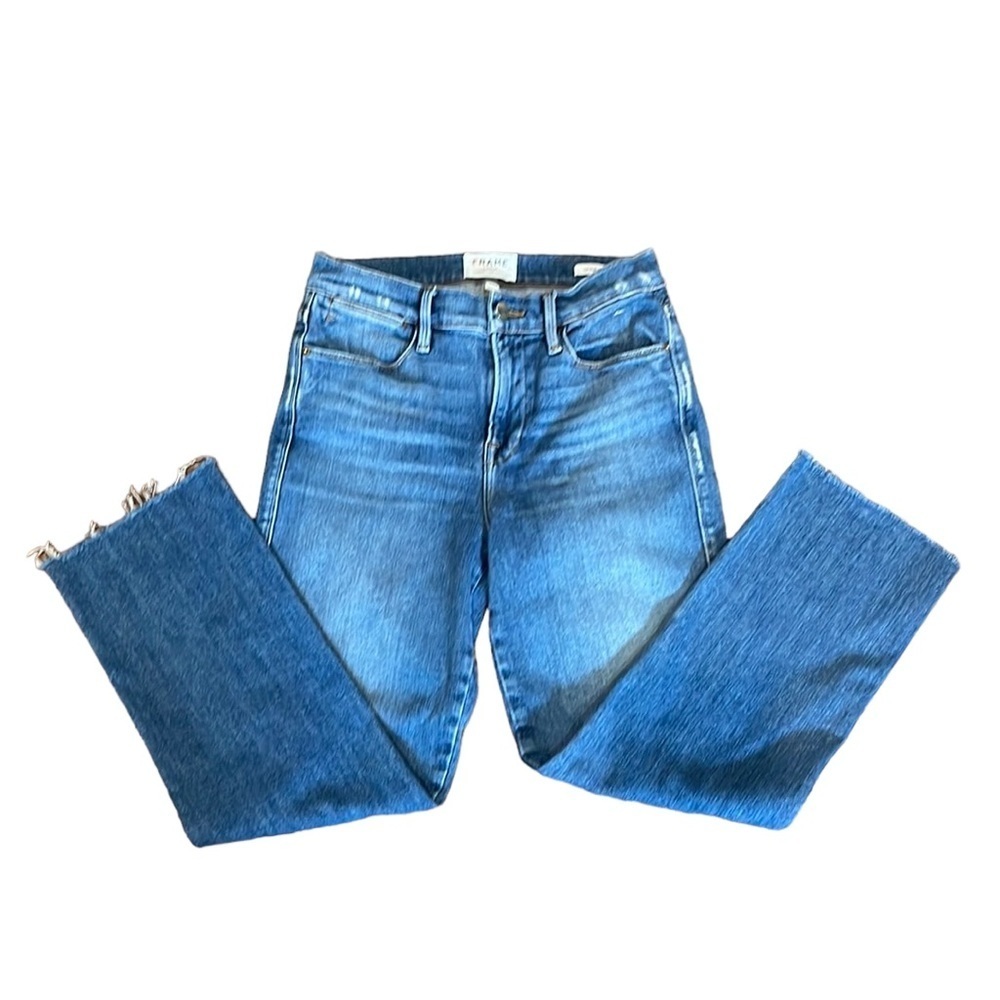Frame Denim Le High straight Jean's. Size 26